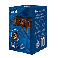 Садовая гирлянда на солнечной батарее "Огненные шары" Uniel USL-S-120/PM2000 FIRE BALLS 1AA IP44 картинка 
